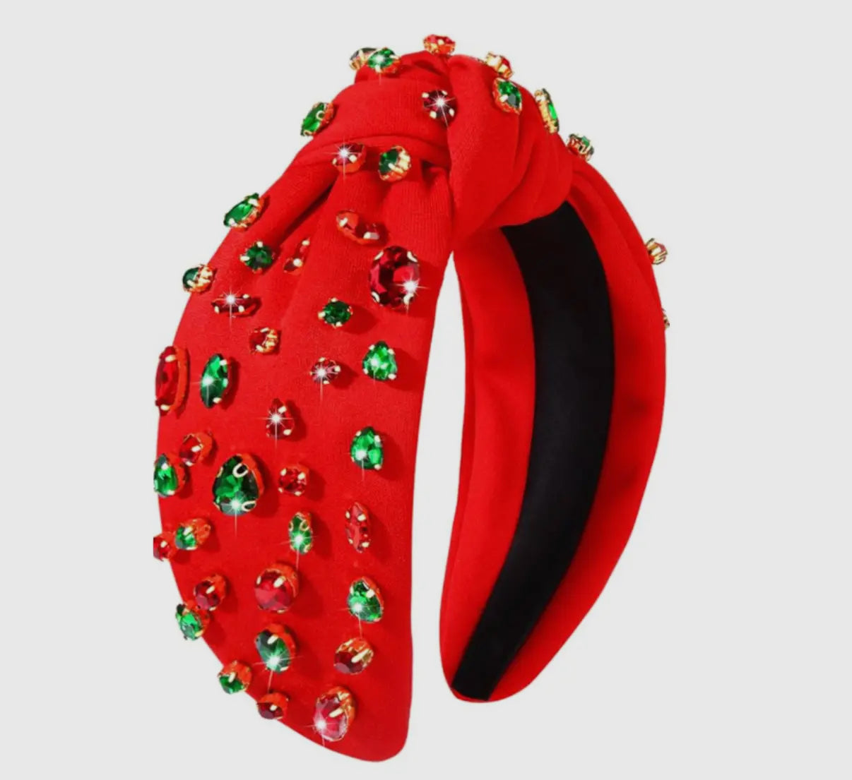 Red Jeweled Headband