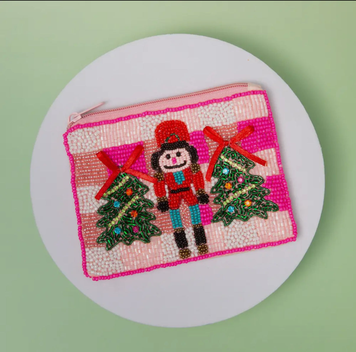 Beaded Nutcracker Pouch