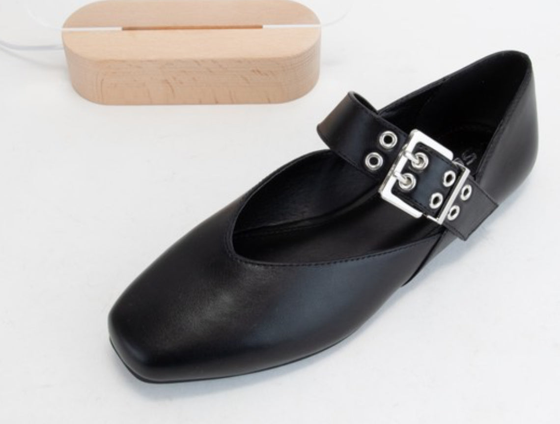 Black Ballet Flat