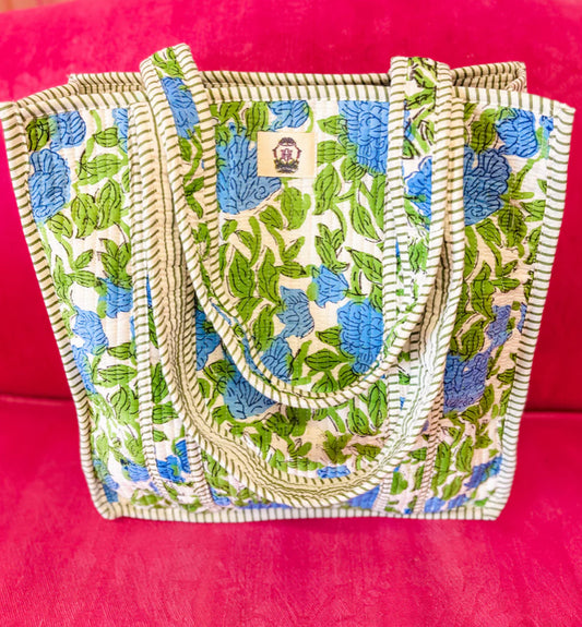 Charleston Quilted Tote