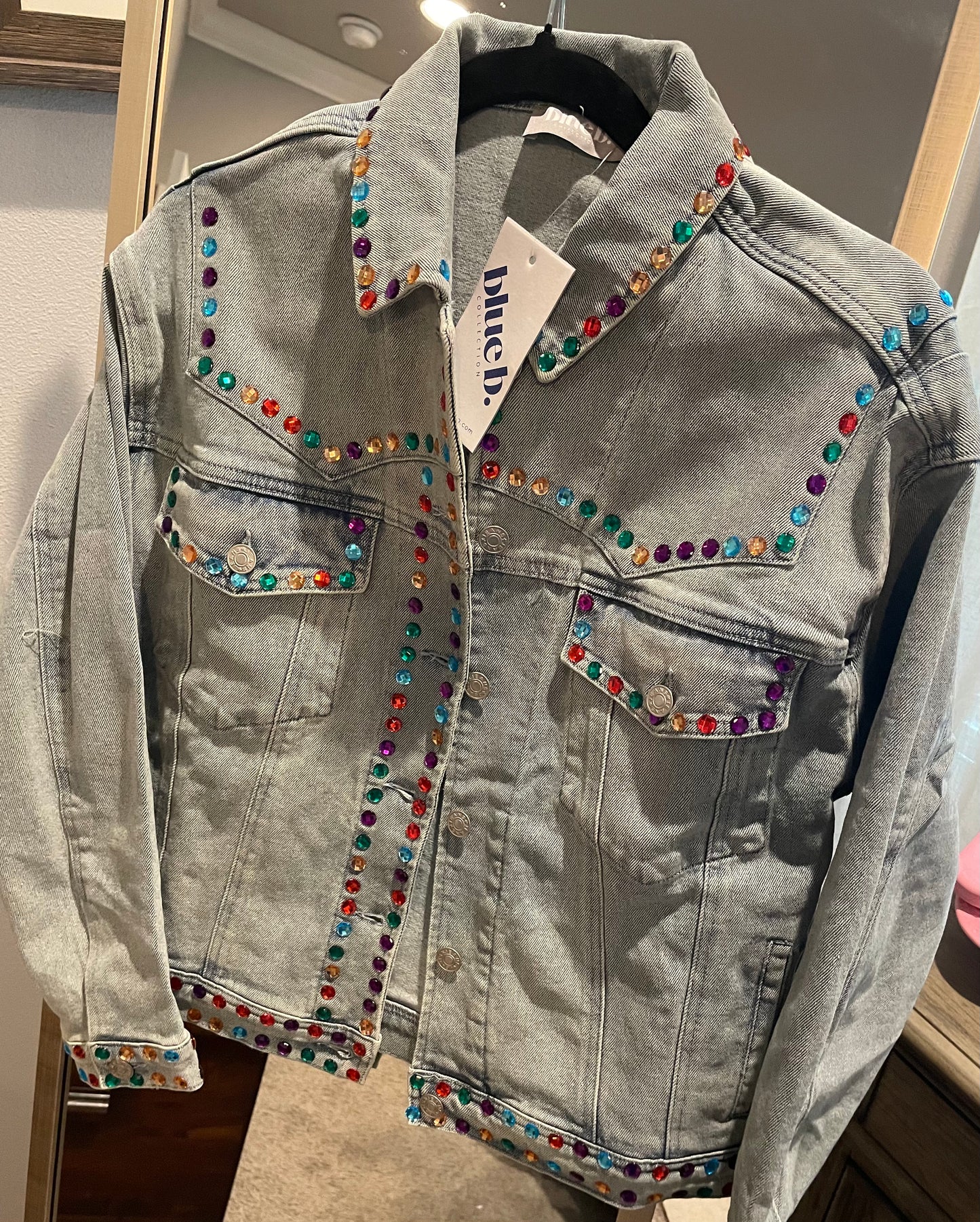 Bejeweled Denim Jacket