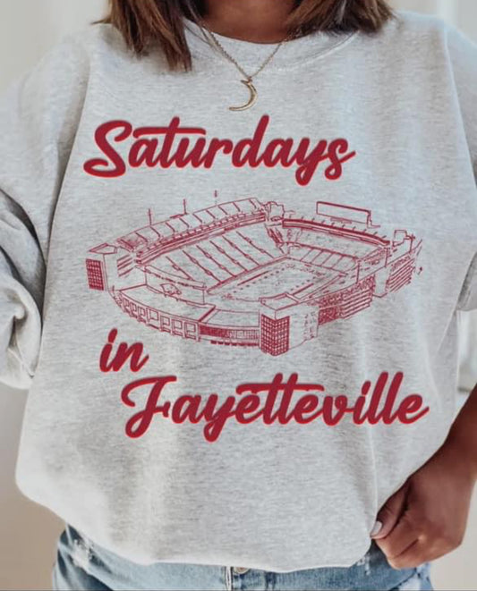 Fayetteville Sweatshirt- Cream