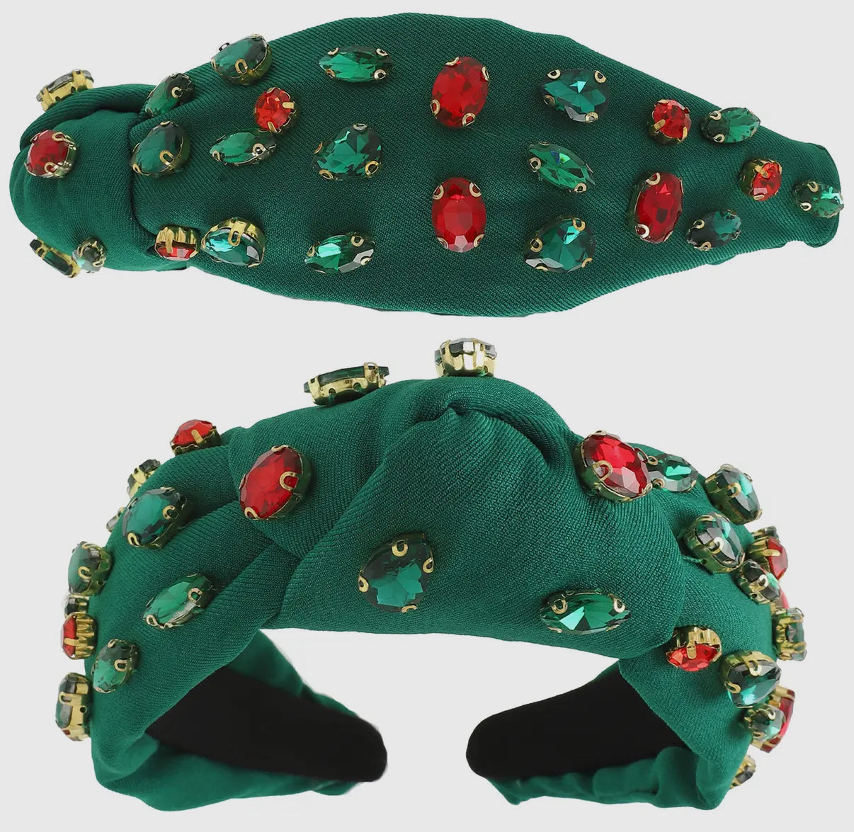 Green Jeweled Headband