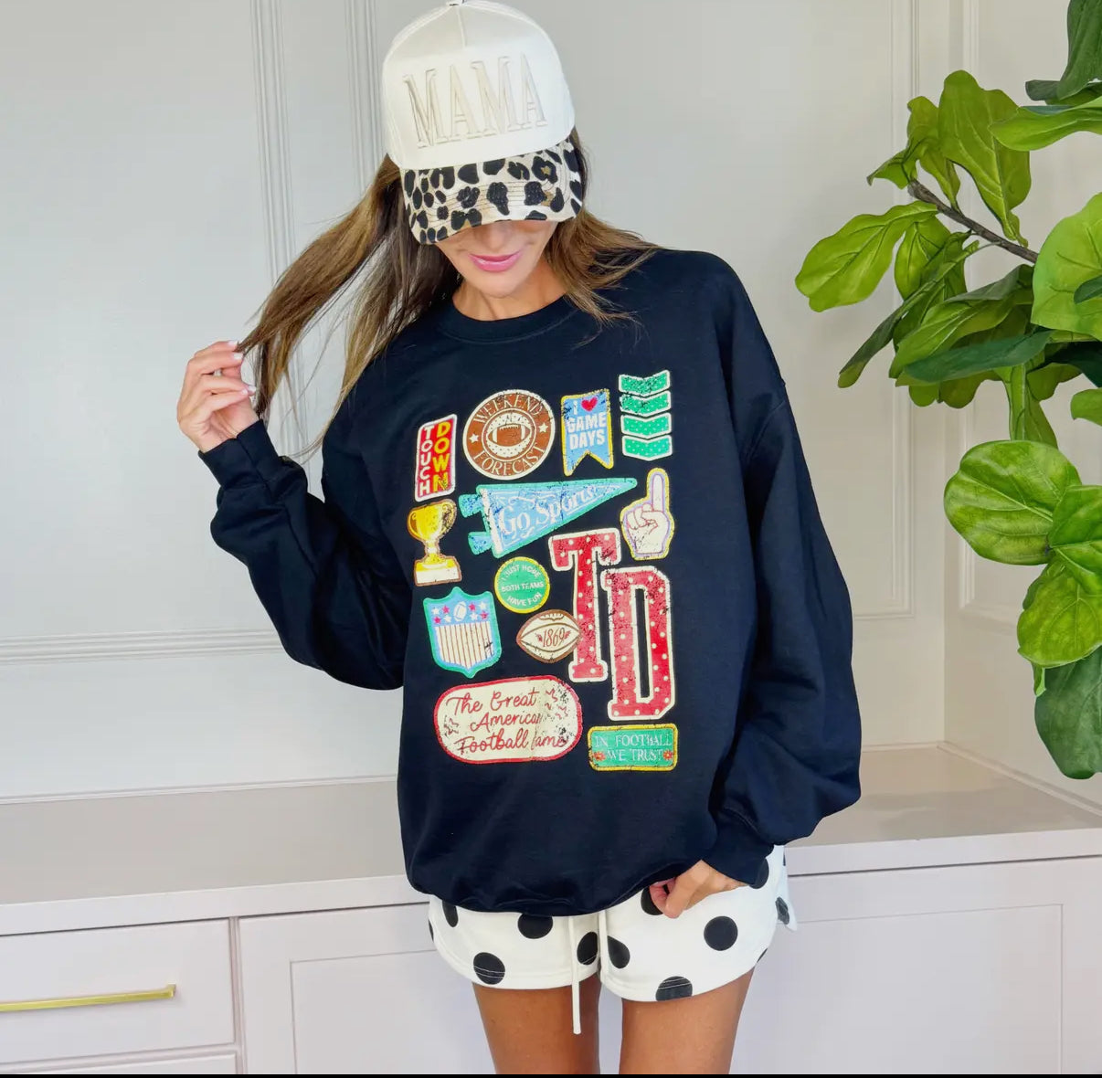 Varsity Patch Sweatshirt